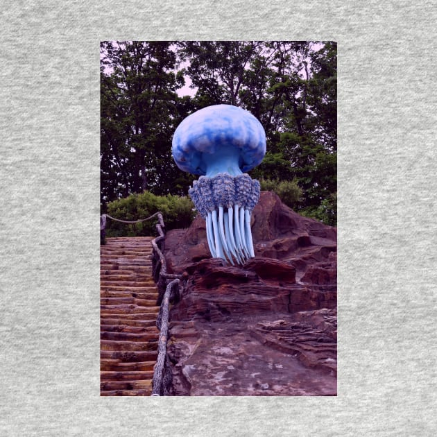 Jellyfish Sculpture. Vladivostok Oceanarium by IgorPozdnyakov